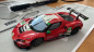 Preview: Decal für Carrera Hybrid Ferrari 296 GT3 Super Tune UP set V3 DUNKEL Scale 1:50